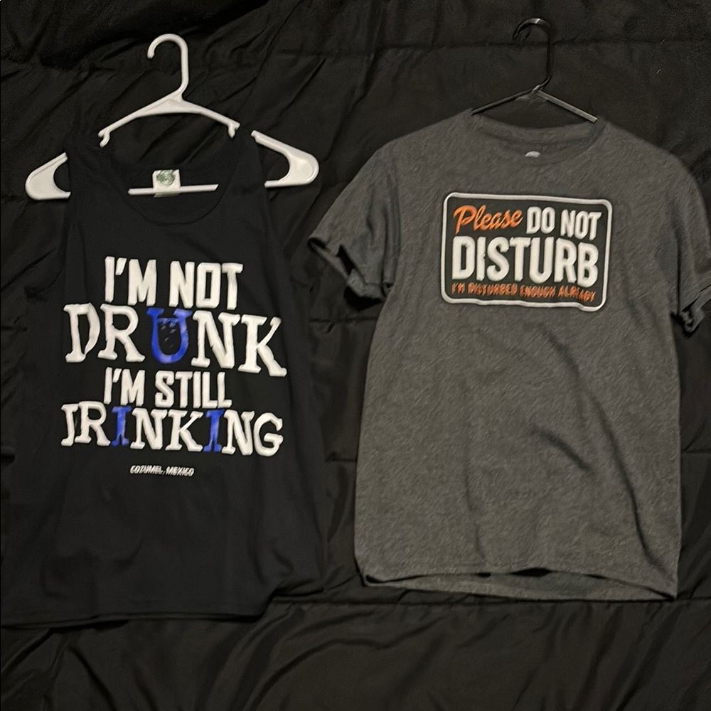 Graphic men’s  T-Shirts - Black and Gray